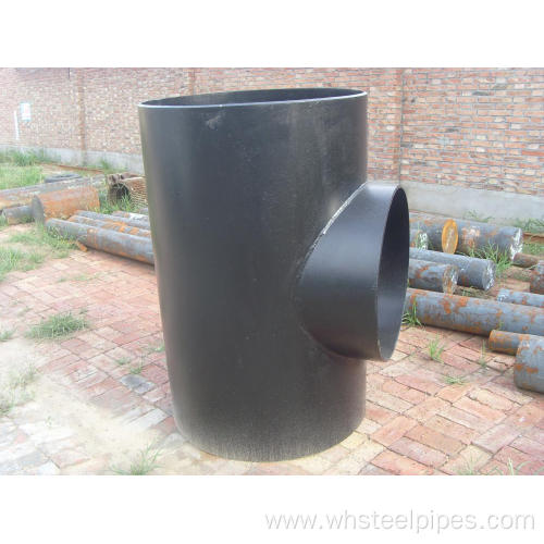 black steel Pipe Tee